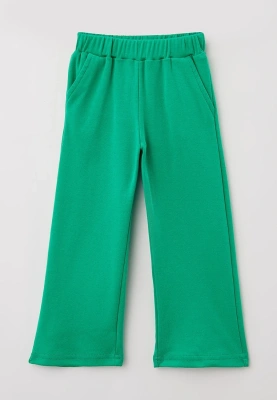 Пижама для мальчика с зелеными брюками из хлопка