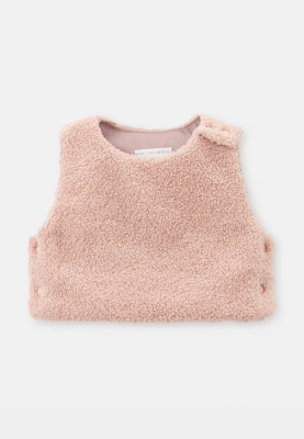 Жилет из меха розового цвета Жилет из меха розового цвета