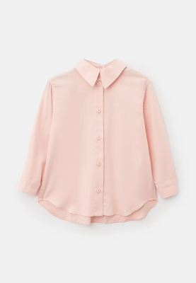 Рубашка из сорочечной ткани для девочек