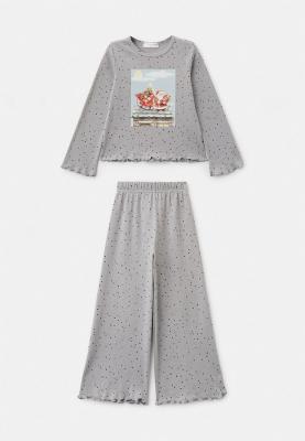 Комплект из лонгслива и брюк Эбигейл