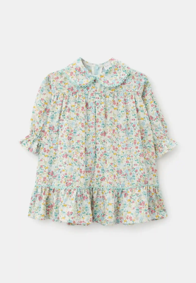 Платье Мия из хлопка в белом цвете