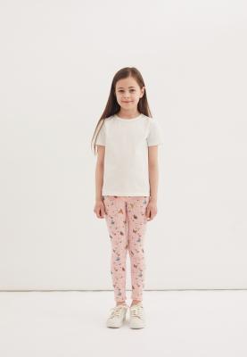 Леггинсы с бабочками в розовом цвете