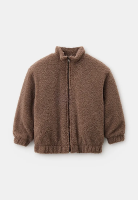 Куртка из меха в коричневом цвете