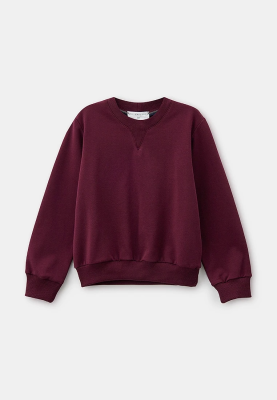 Свитшот бордового цвета