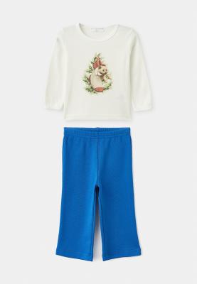 Комплект из лонгслива и брюк