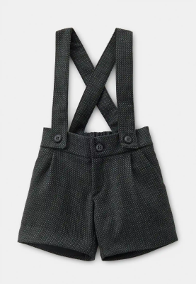 Шорты Бекер из костюмной ткани для малышей в сером цвете