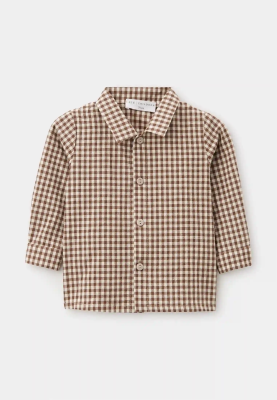 Рубашка Тревис из хлопка в клетку 