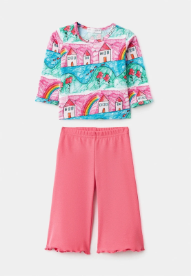 Комплект из лонгслива и брюк