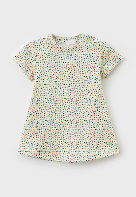 Платье летнее для малышей с короткими рукавами 