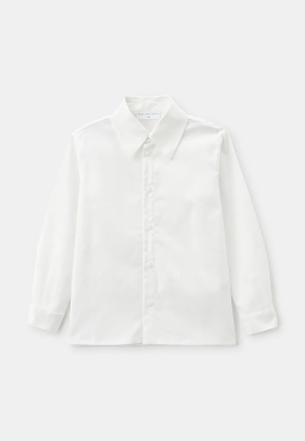 Рубашка со съемным воротником 