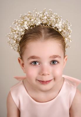 Ободок Принцесса с жемчугом