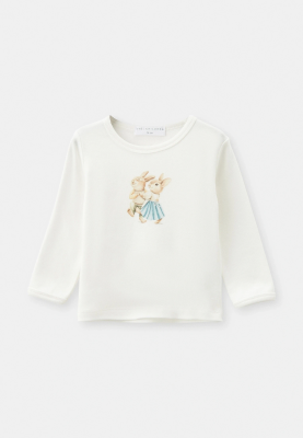 Лонгслив Мэйсон в молочном цвете для малышей 