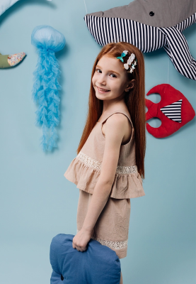 Костюм из майки и шорт