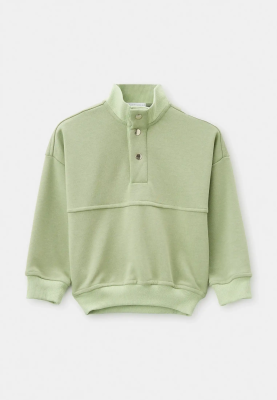 Свитшот Линк из трехнитки в оливковом цвете Свитшот Линк из трехнитки в оливковом цвете