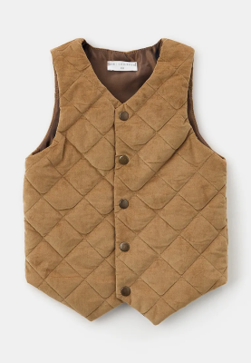 Жилет из вельвета