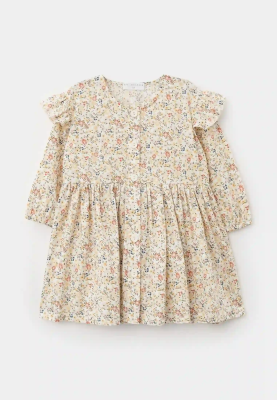 Платье Эсмеральда из хлопка в белом цвете Платье Эсмеральда из хлопка в белом цвете