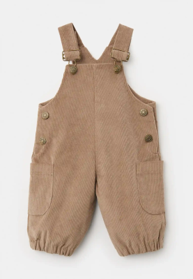 Комбинезон Эллиот из вельвета в темно-бежевом цвете