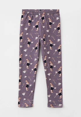 Леггинсы с принтом в стиле Алиса в стране чудес