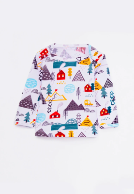 Лонгслив для малышей из хлопка