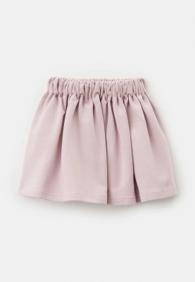 Юбка Агнесс из двунитки в розовом цвете