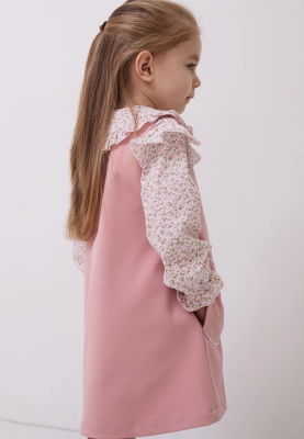 Блузка Миранда из хлопка в молочном цвете