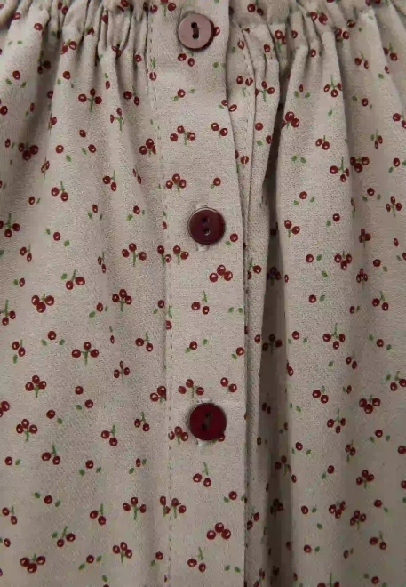 Блузка Аника из хлопка в сером цвете Блузка Аника из хлопка в сером цвете