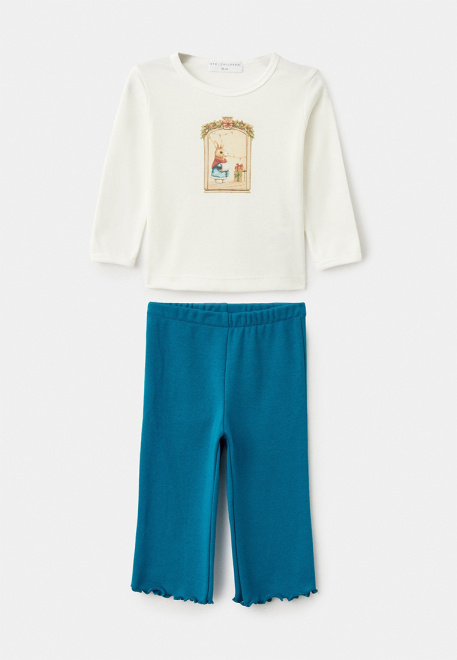 Комплект из лонгслива и брюк