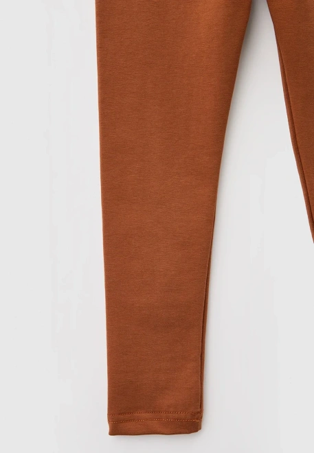 Леггинсы в светло-коричневом цвете 