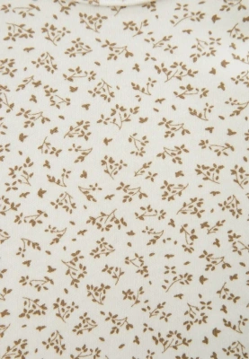 Боди Морган из интерлока с принтом в молочном цвете