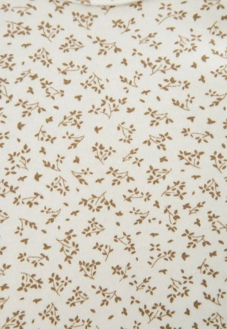 Боди Морган из интерлока с принтом в молочном цвете