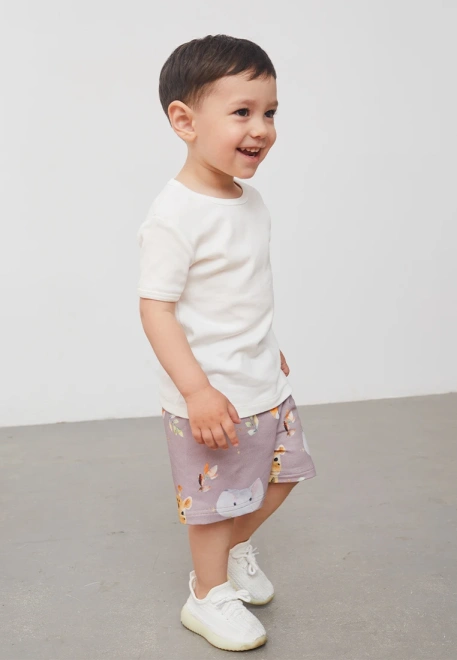 Комплект футболка с шортиками с животными