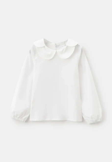 Блузка из рубашечной ткани