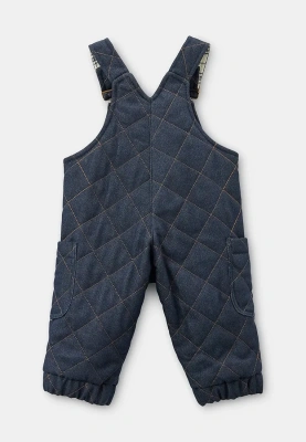 Комбинезон для малышей темно-синего цвета
