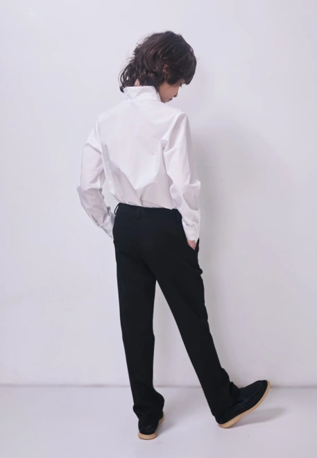 Брюки с отстрочкой из ткани Rika Брюки с отстрочкой из ткани Rika