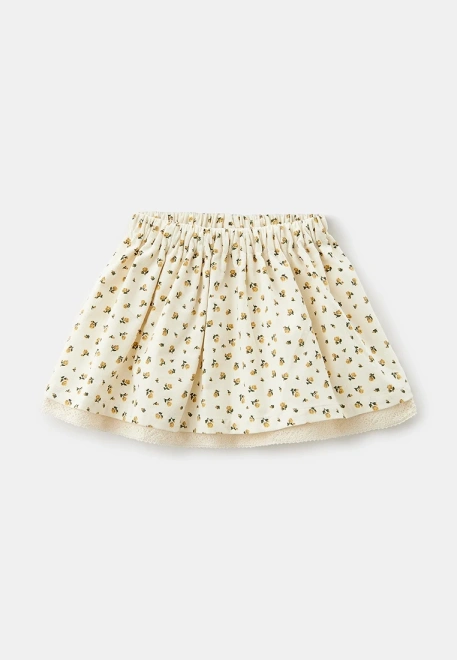 Юбка Джисель для девочки из микровельвета