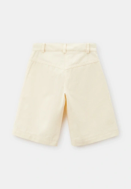 Комплект летний из жилетки на кнопках и свободных шорт 