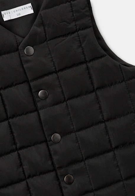 Жилетка из стеганой ткани