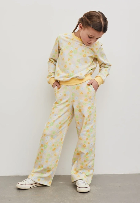 Комплект брюки и свитшот из двунитки