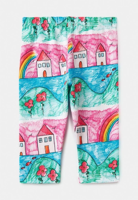 Комплект из лонгслива и леггинс