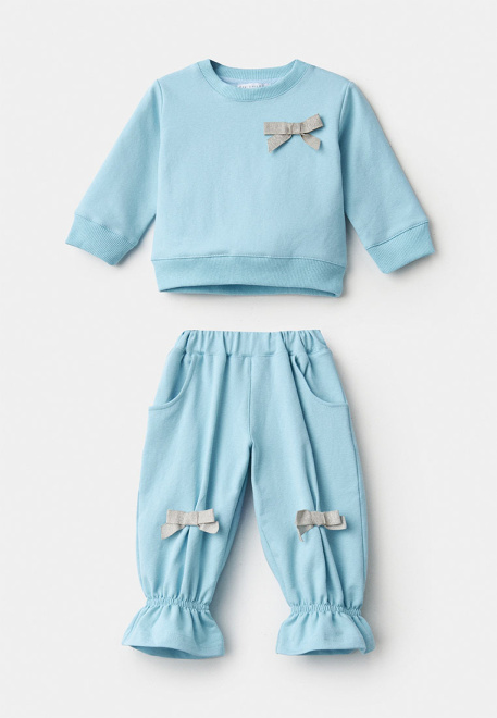 Комплект из лонгслива и брюк