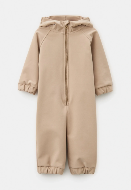 Комбинезон Бенджамин из прогулочной ткани в бежевом цвете Комбинезон Бенджамин из прогулочной ткани в бежевом цвете