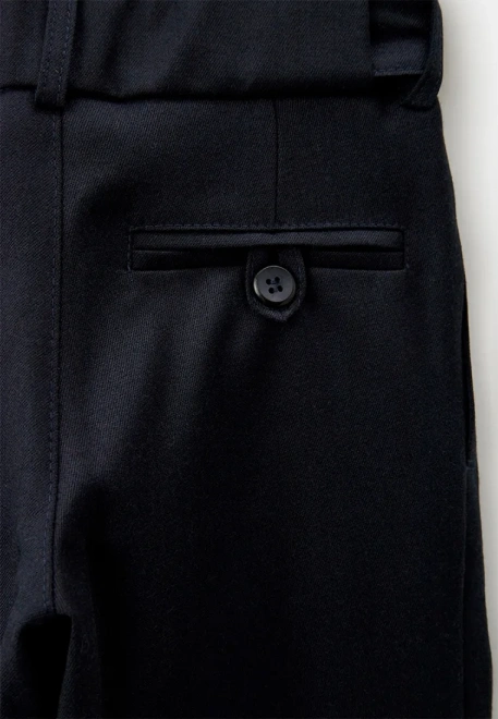 Брюки Алфи из костюмной ткани в темно-синем цвете Брюки Алфи из костюмной ткани в темно-синем цвете