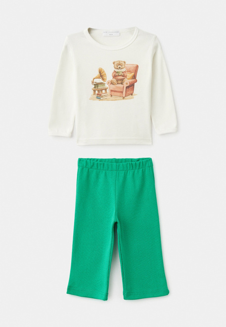 Комплект из лонгслива и брюк