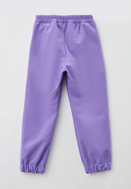 Брюки из водонепроницаемой ткани софтшелл в сиреневом цвете