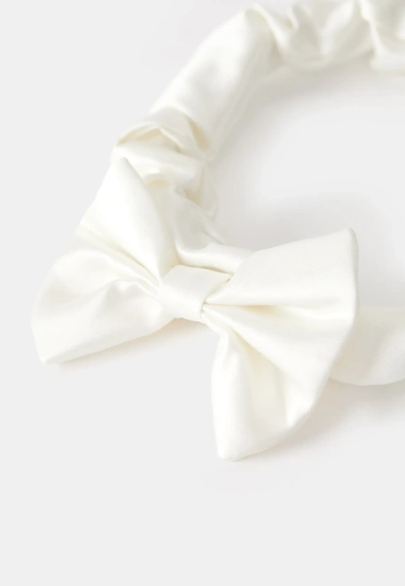 Ободок из атласа