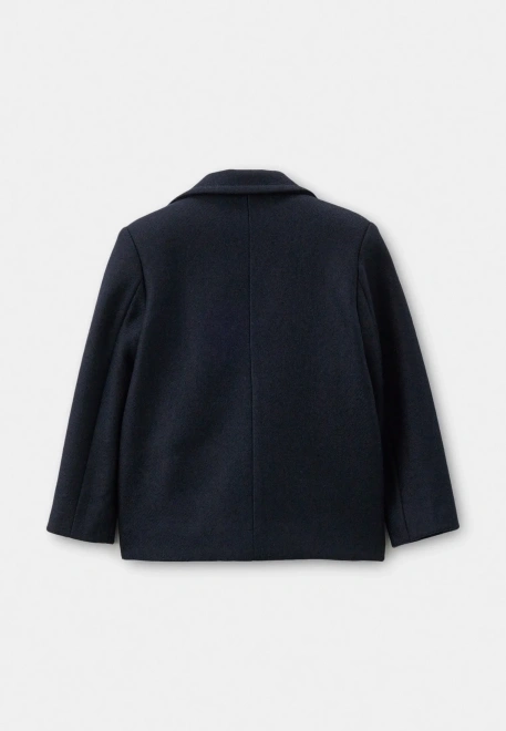Пиджак Арнольд из пальтовой ткани в темно-синем цвете 
