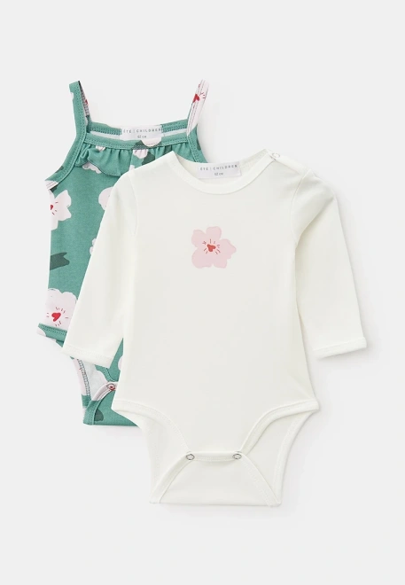 Комплект из двух боди на девочку 