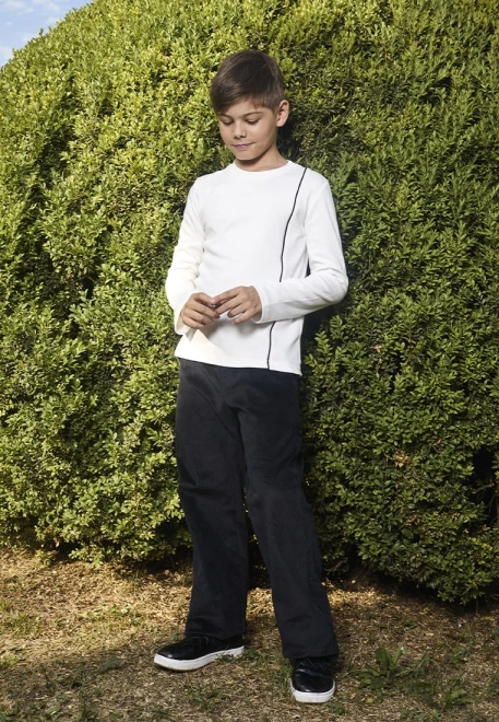 Лонгслив из интерлока Лонгслив из интерлока