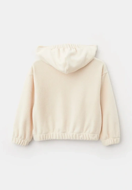 Костюм Скутер из флиса для девочек в молочном цвете