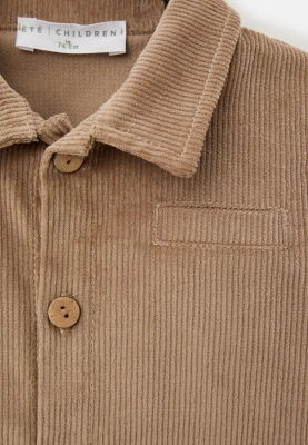 Костюм из вельвета 